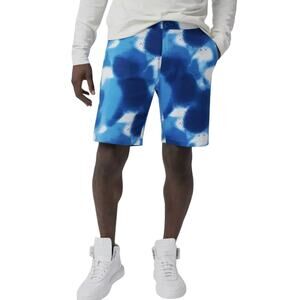 Good Man Brand Flex Pro Jersey Shorts in Sky Spray Paint NWT Size Medium